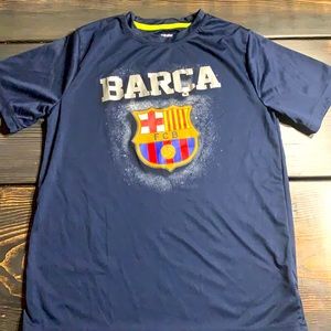Barcelona Youth boys medium shirt